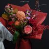 Mẫu Hoa Bó Mix Đa Sắc phối Thảo Đường Hoàng Đế thiết kế quyền lực tại Mcheng Florist