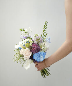 Mẫu Hoa Cưới Phối Màu Đa Sắc Đồng Nội thiết kế lãng mạn tại Mcheng Florist Long Khánh