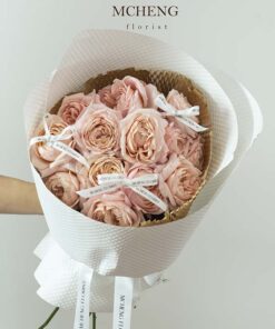 Mẫu Hoa Bó Hồng Jubilee thiết kế đài các tại shop hoa tươi Long Khánh Đồng Nai