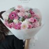 Mẫu Hoa Bó Mix Tone Hồng Pastel & Sao Xanh thiết kế ngọt ngào tại Mcheng Florist