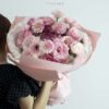 Mẫu Hoa Bó Hồng Ohara Mix Cẩm Tú Cầu Kunming thiết kế điệu đà tại Mcheng Florist