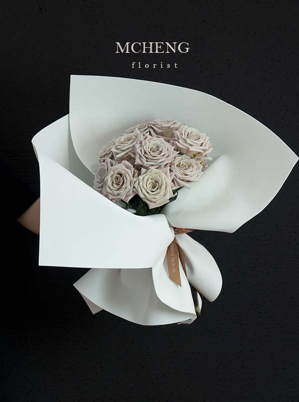 Hoa Bo Hong Manta Mcheng Florist Long Khanh Mẫu Hoa Bó Hồng Manta thiết kế thanh lịch tại Mcheng Florist