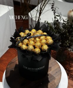 mẫu Hộp Hoa Socola Ferrero thiết kế quyền lực tại Mcheng Florist