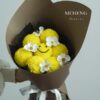 Mẫu Hoa Bó Cúc Ping Pong Vàng Mặt Cười thiết kế chữa lành tại Mcheng Florist