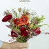 Mẫu Hoa Cưới Mao Lương Cam Đỏ thiết kế mộc mạc tại shop hoa tươi Long Khánh Đồng Nai