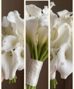 người cầm bó Hoa Cưới Calla Lily