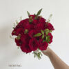 Mẫu Hoa Cưới Cầm Tay Hồng Ecuador Đỏ thiết kế quyền lực tại Mcheng Florist
