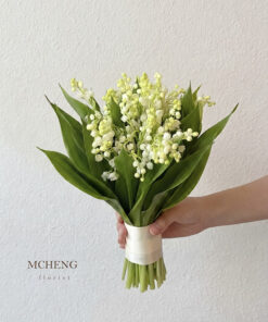 Mẫu Hoa Cưới Cầm Tay Linh Lan thiết kế đài các sang trọng tại Mcheng Florist Long Khánh