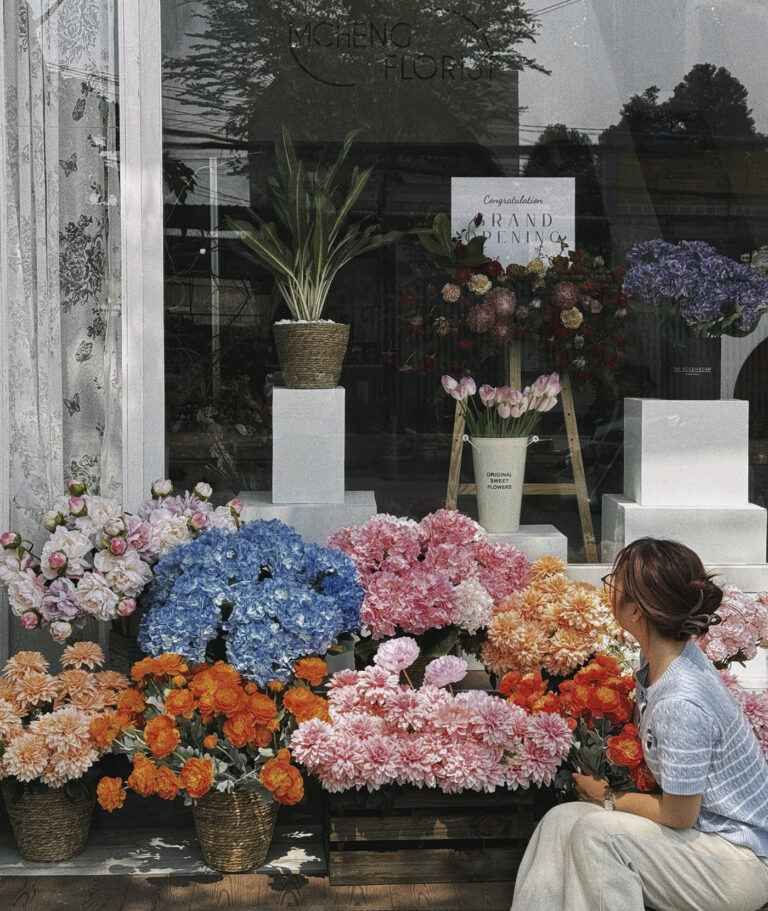 Mặt tiền cửa hàng Mcheng Florist tại 277 Thích Quảng Đức, Long Khánh