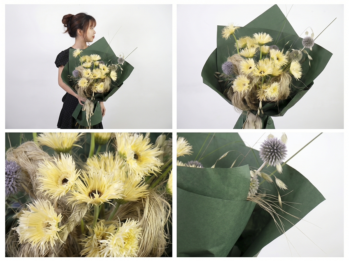 Thiết kế bó hoa tươi cao cấp mang phong cách Châu Âu hiện đại bởi Mcheng Florist tại Long Khánh, Đồng Nai